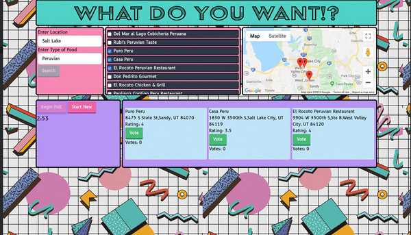 What Do You Want?